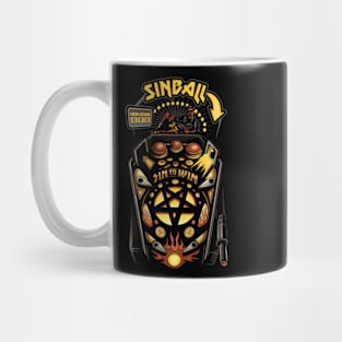 SINBALL - A Pinball Parody Mug